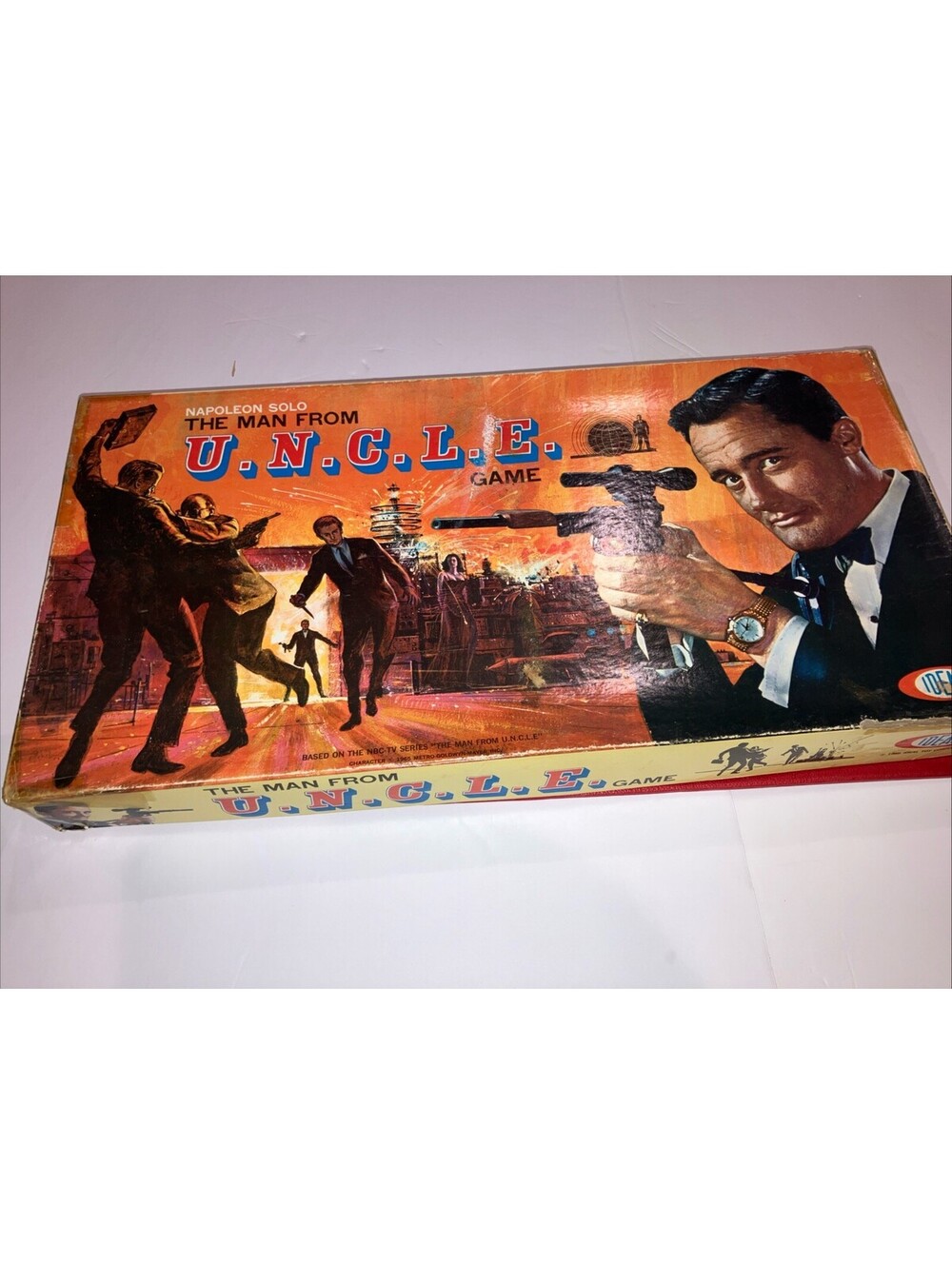 VINTAGE 1965 Ideal The Man From U.N.C.L.E. Game Movie & TV Board Game Complete